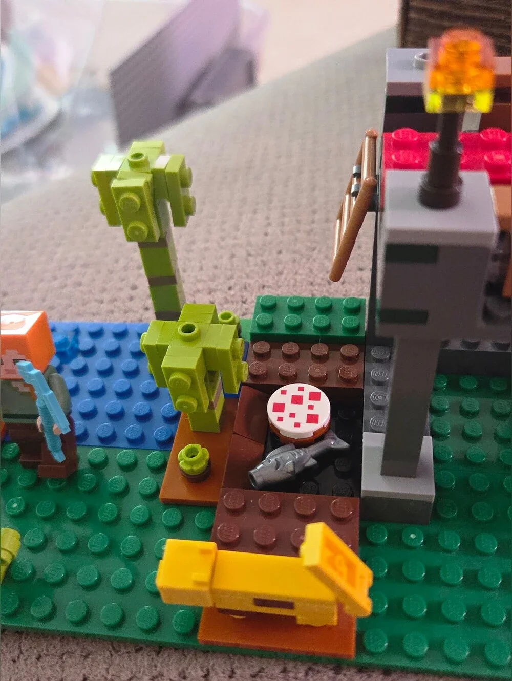 Lego minecraft panda